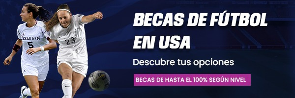 becas fútbol en USA