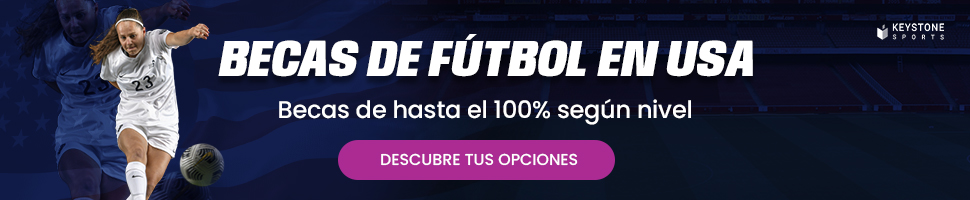 Becas de fútbol en USA